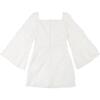 Luisa Lace Dress, White - Dresses - 2