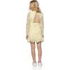 Bethany Lace Dress, Lemon - Dresses - 3