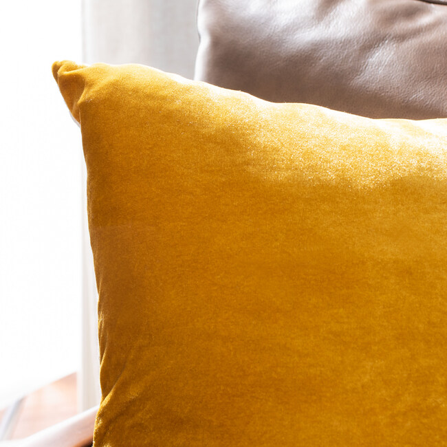 Kelsa Pillow, Mustard - Pillows - 4