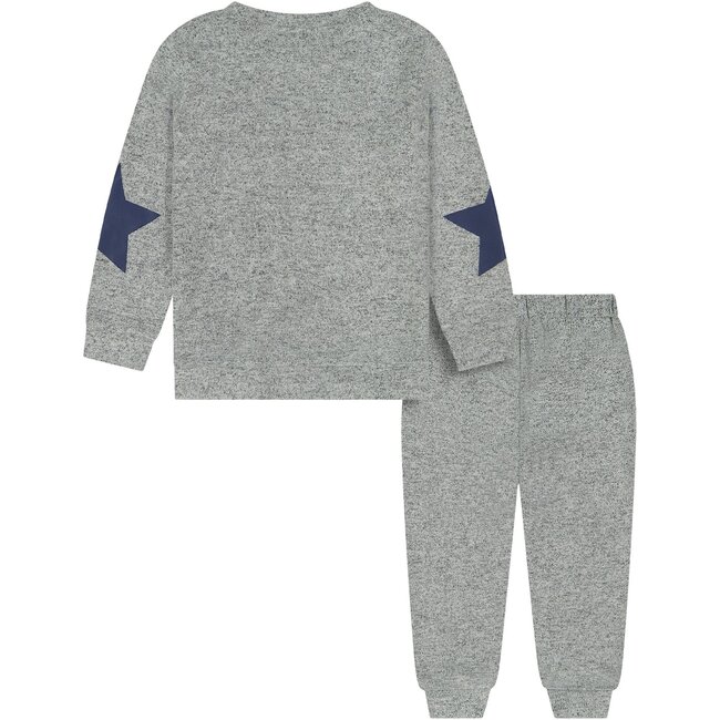 Solid Hacci Set, Grey - Mixed Apparel Set - 3