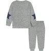 Solid Hacci Set, Grey - Mixed Apparel Set - 3