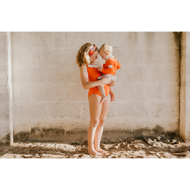 Marley Swimsuit, Mandarin Red - One Pieces - 2