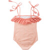 Lily Swimsuit, Scale Pink Print - One Pieces - 3