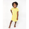 Pineapple Short Sleeve Dress, Multi - Dresses - 2