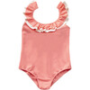 Penelope Swimsuit, Coral Pink - One Pieces - 1 - thumbnail