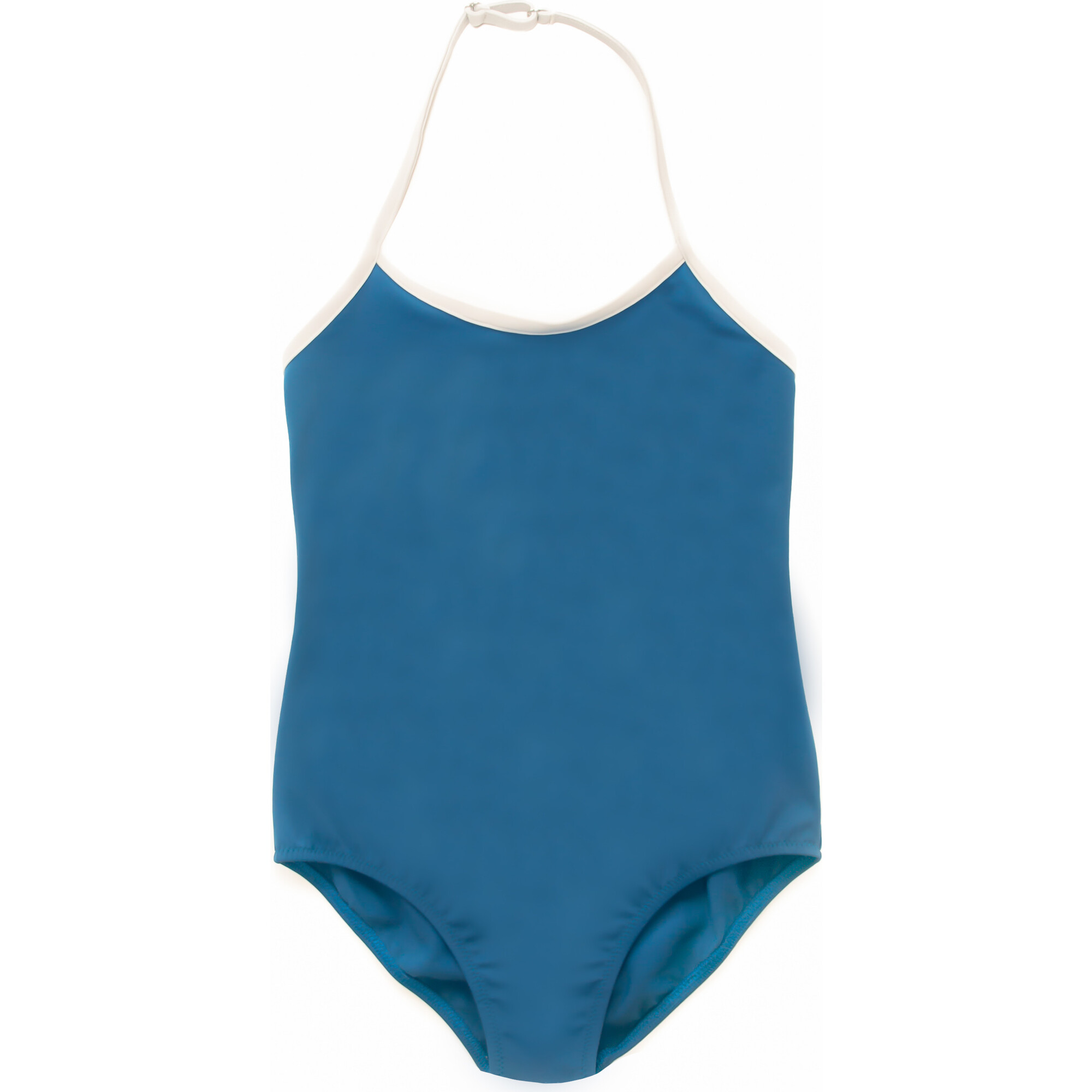 Olivia Swimsuit, Cobalt And Cloud Grey - Two Pieces - 1