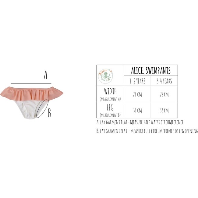 Alice Swimpants, Peach Pink - Two Pieces - 4