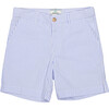 Hudson Seersucker Shorts, Blue/White - Shorts - 1 - thumbnail