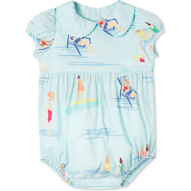 Juniper Bubble, Beach Ball Print - Onesies - 1