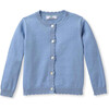 Rachel Picot Cardigan, Placid Blue - Sweaters - 1 - thumbnail