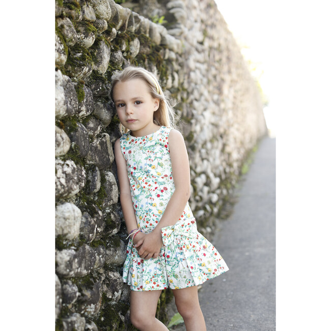 Cameron Drop Waist Dress, Fall Floral - Dresses - 2