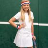 Erin Tennis Skirt, White - Skirts - 3