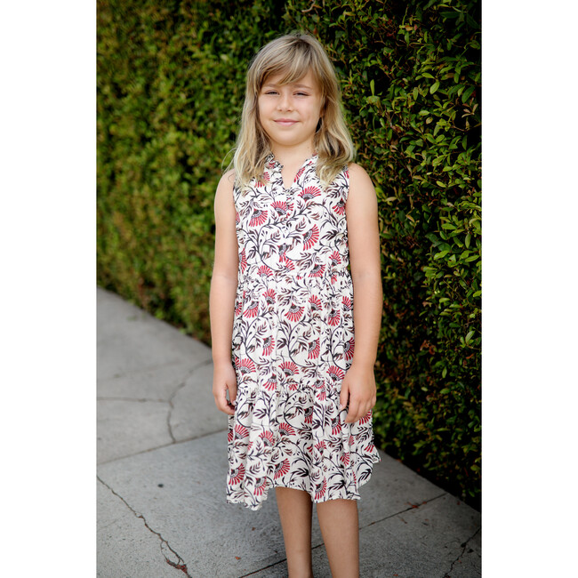 Sienna Kids Dress, Boho Flower - Dresses - 3