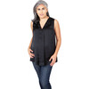 Women's Maternity Lily Top, Black - Tunics - 4