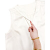 Women's Maternity Cecilia Dress, White - Dresses - 3