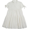 Women's Maternity Babette Dress, White - Dresses - 1 - thumbnail
