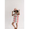 x Sunshine Tienda Kid Sun Hat, Plaid & Stripes - Hats - 3