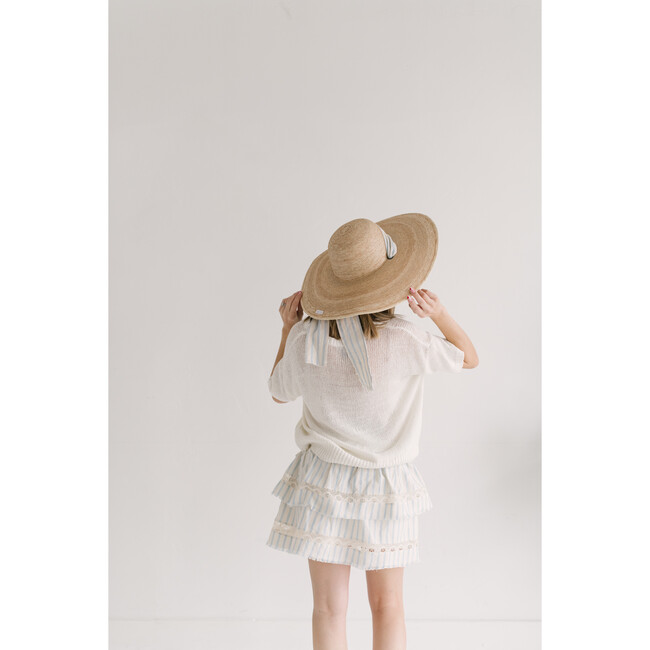 x Sunshine Tienda Kid Sun Hat, Plaid & Stripes - Hats - 7
