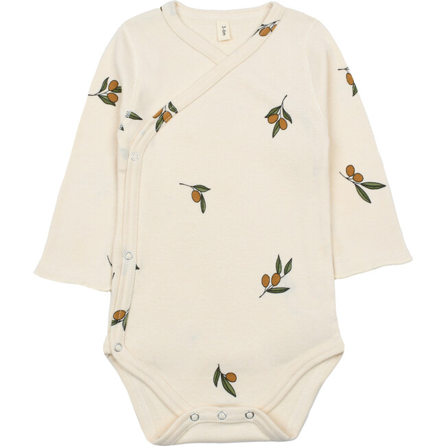 Wrapover Bodysuit, Olive Garden