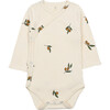 Wrapover Bodysuit, Olive Garden - Onesies - 1 - thumbnail