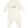 Milk Playsuit, Natural - Onesies - 1 - thumbnail