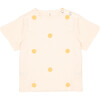 T-Shirt, Cream Dots - Tees - 1 - thumbnail