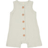 French Terry Romper, Mist - Rompers - 1 - thumbnail