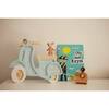 Scooter Lamp, Blue/White - Lighting - 3