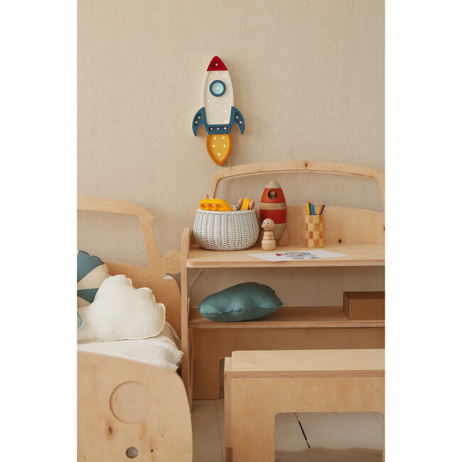 Space Rocket Lamp, Galactic White - Lighting - 3