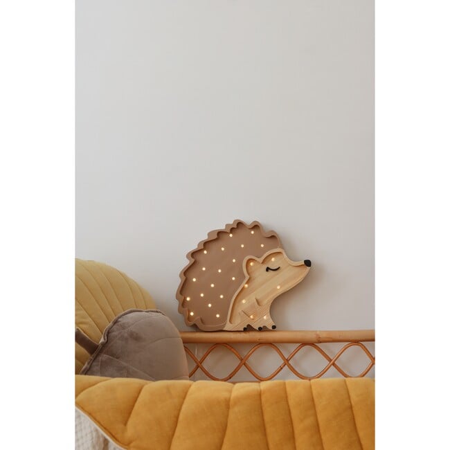 Hedgehog Lamp, Natural/Brown - Lighting - 4