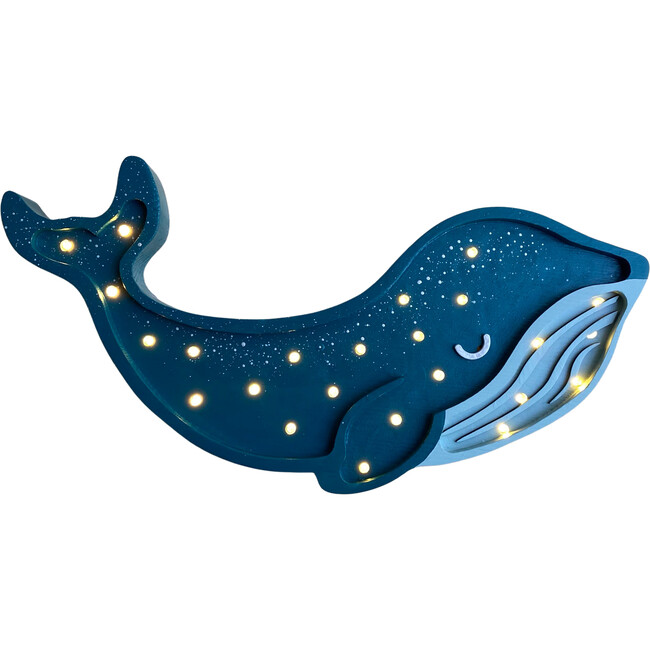 Whale Lamp, Teal