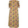 Women's Grace Dress, Yellow Chintz - Dresses - 1 - thumbnail