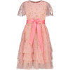 Cinderella Star Tulle Dress, Sugar Pink - Ceremonial Dresses - 1 - thumbnail