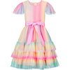 Cinderella Rainbow Tulle Dress, Pink & Lilac - Ceremonial Dresses - 1 - thumbnail