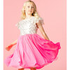 Shimmer Pink Sweetie Sequin Girls Party Dress - Dresses - 2 - thumbnail