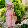 Cotton Butterfly Party Dress, Pink - Dresses - 3