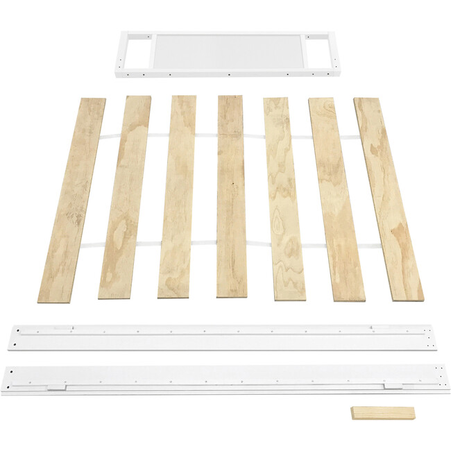 Full Size Bed Conversion Kit for Eero Crib in White - Cribs - 2