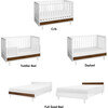 Full Size Bed Conversion Kit for Eero Crib in White - Cribs - 3