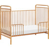 Jubilee 3-in-1 Convertible Metal Crib, Gold - Cribs - 2