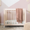 Gelato 4-in-1 Convertible Mini Crib and Twin bed, Washed Natural/White - Cribs - 2 - thumbnail