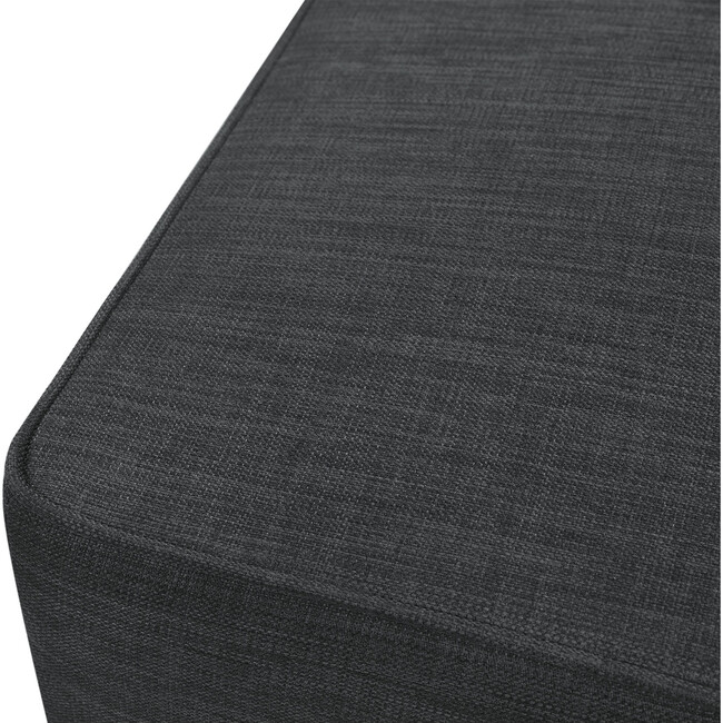 Gliding Ottoman, Coal Grey - Accent Seating - 3