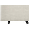 Gliding Ottoman, White Linen - Nursery Chairs - 6