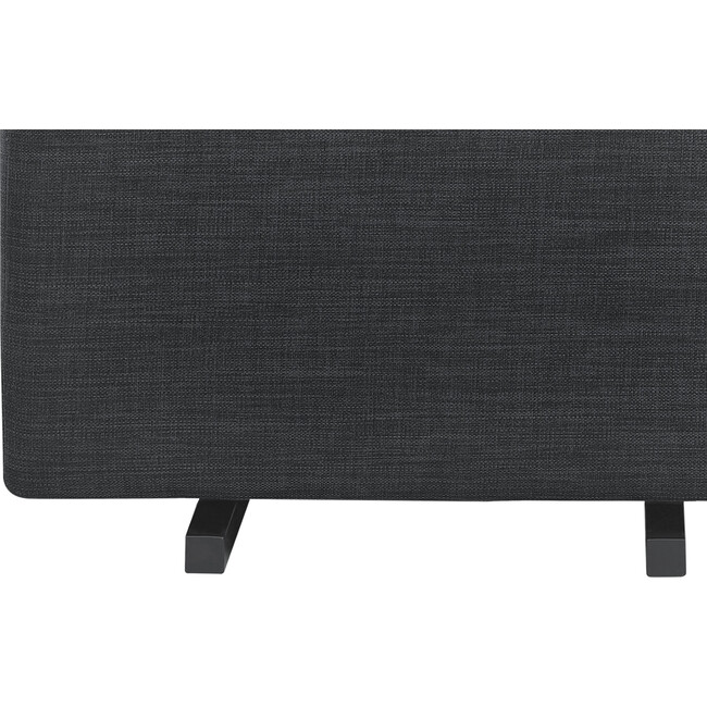 Gliding Ottoman, Coal Grey - Accent Seating - 5