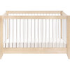 Sprout 4-in-1 Convertible Crib with Toddler Bed Conversion Kit, Natural/White - Cribs - 1 - thumbnail
