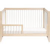 Sprout 4-in-1 Convertible Crib with Toddler Bed Conversion Kit, Natural/White - Cribs - 3