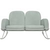 Ami Bassinet Rocker, Green - Nursery Chairs - 1 - thumbnail