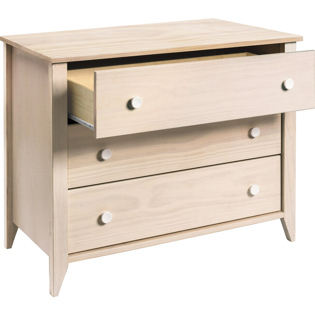 Sprout 3-Drawer Changer Dresser with Removable Changing Tray, Natural - Dressers - 3