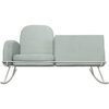 Ami Bassinet Rocker, Green - Nursery Chairs - 2