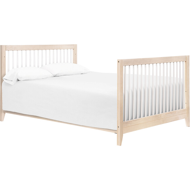 Sprout 4-in-1 Convertible Crib with Toddler Bed Conversion Kit, Natural/White - Cribs - 6