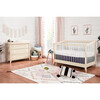 Sprout 4-in-1 Convertible Crib with Toddler Bed Conversion Kit, Natural/White - Cribs - 7 - thumbnail